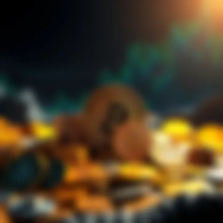 A graphic showing a growing pile of Bitcoin coins, representing the goal of acquiring 1 million BTC by December 15.