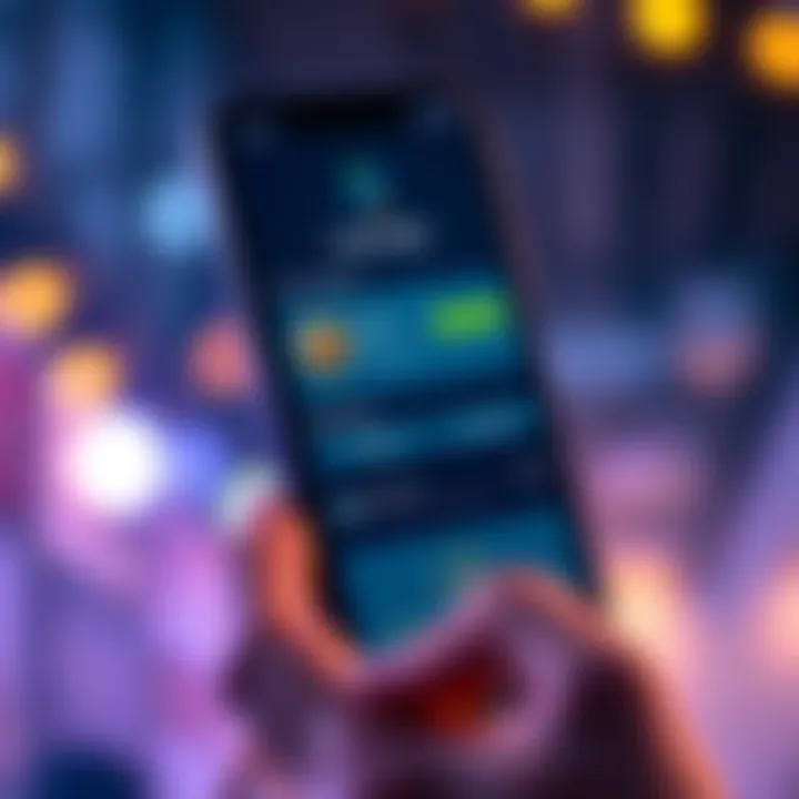 A smartphone screen displaying the Cash App interface with Bitcoin auto-invest options, showing the ability to set daily purchases.