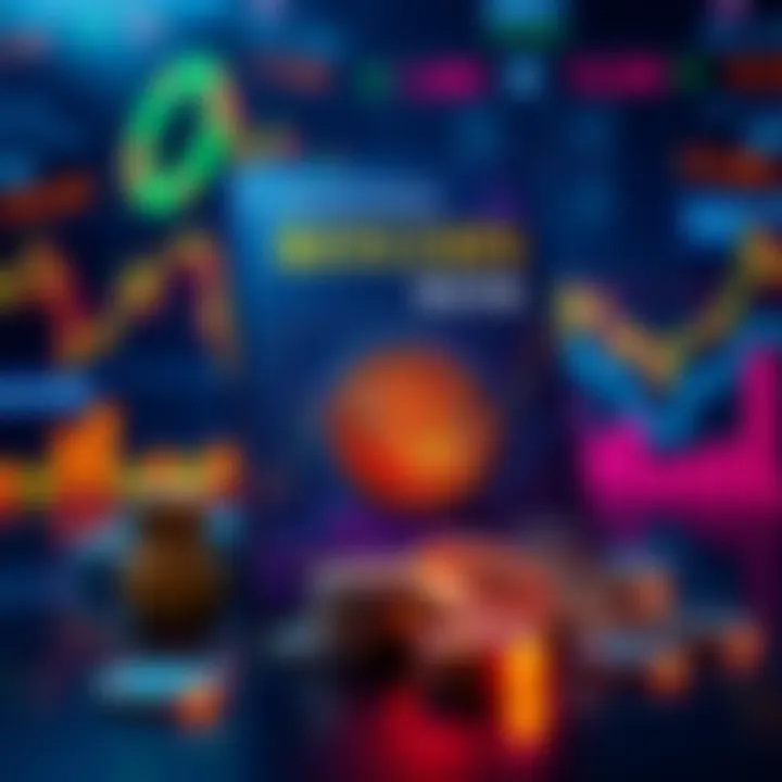 A book cover featuring Bitcoin symbols and economic charts