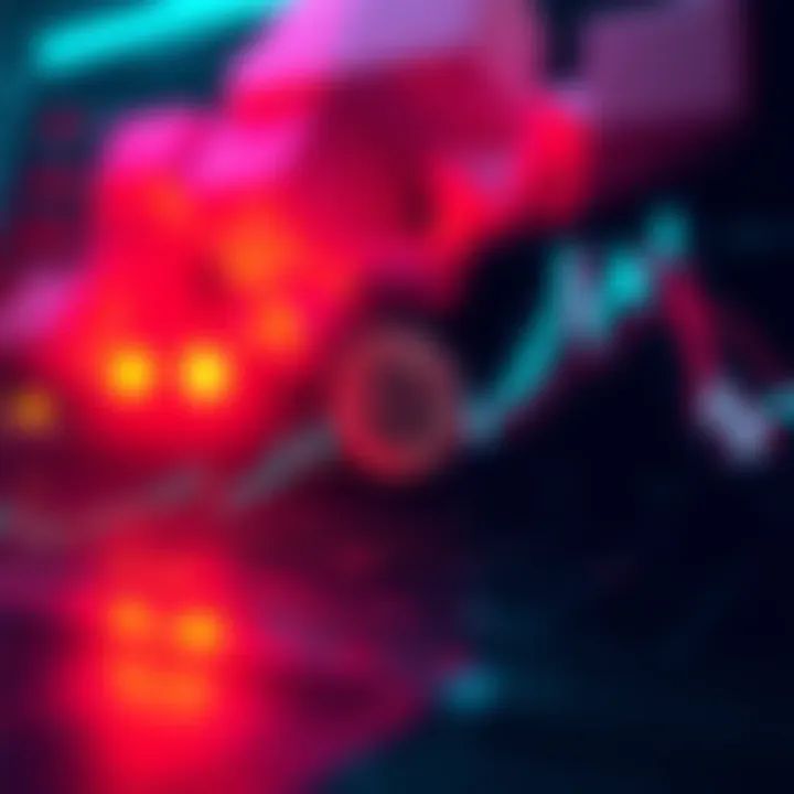 Graph showing Bitcoin price breaking out of a downtrend channel with an upward movement