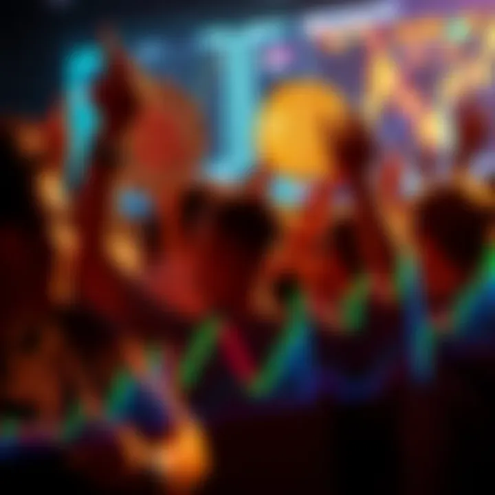 A group of Bitcoin enthusiasts celebrating with charts showing rising trends, representing optimism in the crypto market due to potential Fed rate cuts.