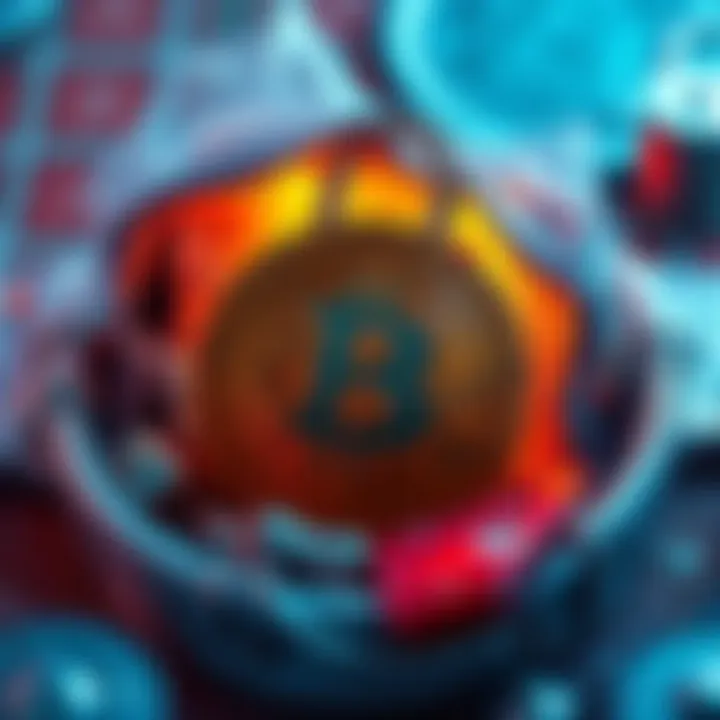 A Bitcoin wallet with a secure lock representing true ownership of Bitcoin through cold storage.