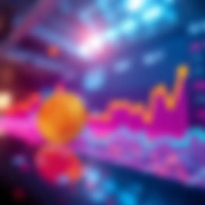 Graph showing upward trends for Bitcoin and Dogecoin prices, indicating potential growth in the crypto market