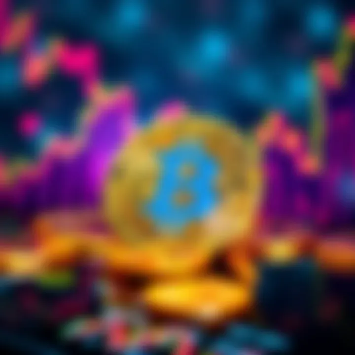 A graphical representation of Bitcoin ETF options for Australian SMSFs, showcasing investment growth and diversification strategies.