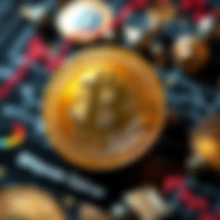 A visual representation of Bitcoin segments showing how partial ownership affects gains or losses in investments.