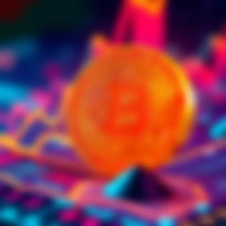Bitcoin Symbol with Growth Chart A Bitcoin symbol is shown alongside a rising growth chart, representing the evolving views on Bitcoin as an asset in 2026.