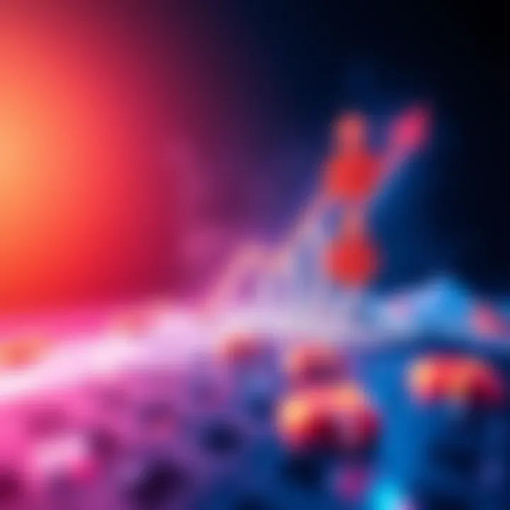 Graph showing Bitcoin price trend towards $1 million, with dollar signs and upward arrows