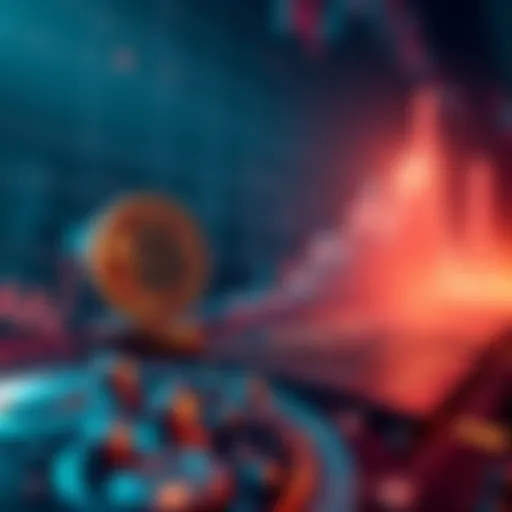 Chart showing Bitcoin's expected growth by 2030 with rising trendlines and positive indicators.