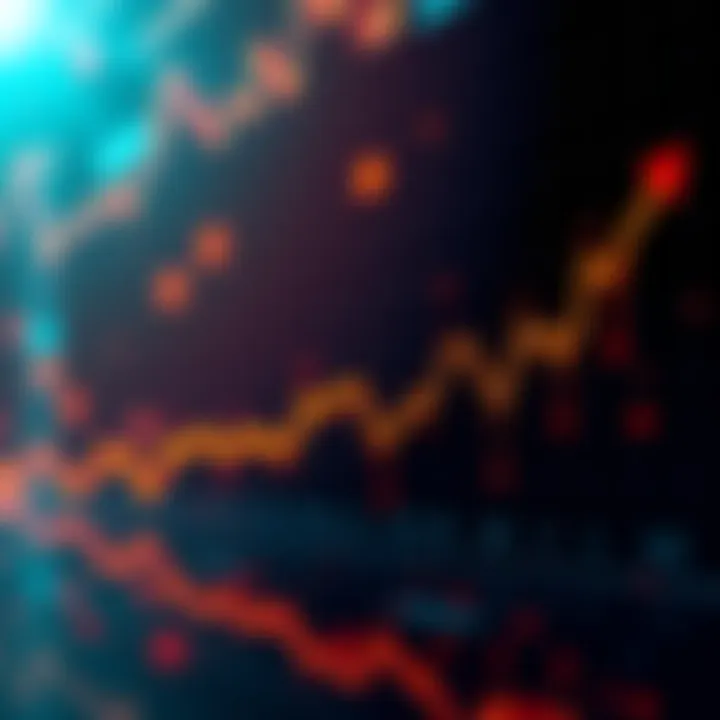 A graph showing Bitcoin's price increase over time, with arrows indicating growth and resilience in the market.