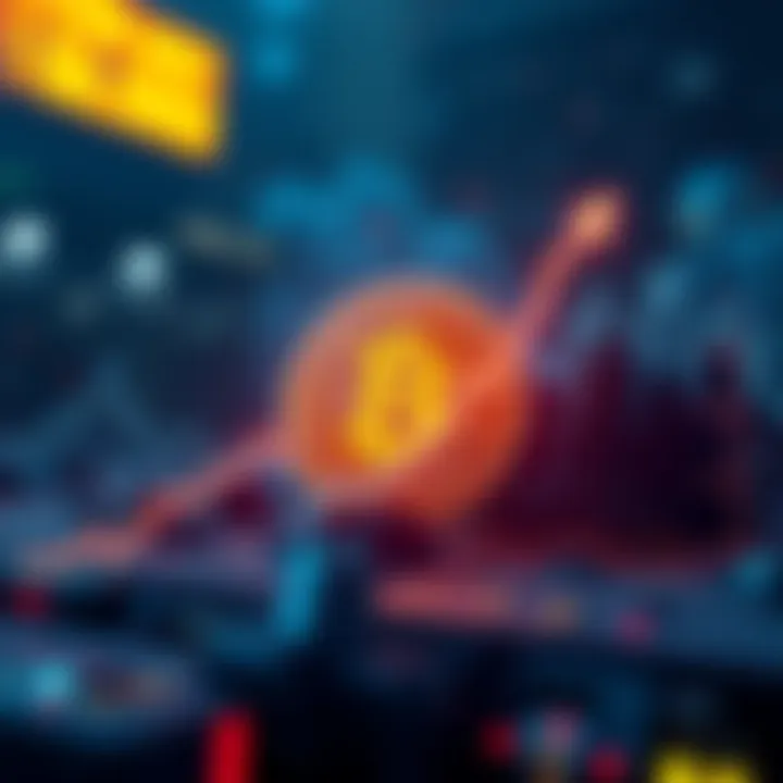 A graphic showing the Bitcoin logo with a rising graph indicating a price increase to $86,000.