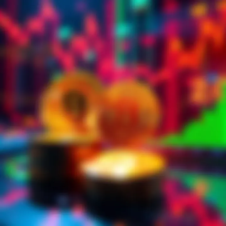 A visual comparison between Bitcoin and stocks, highlighting their potential as inflation hedges, with graphs representing price trends and economic indicators.