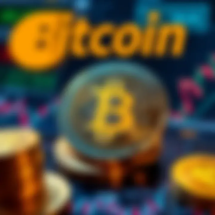 A visual representation of Bitcoin's impact on investment strategies, highlighting its pros and cons against traditional stocks.