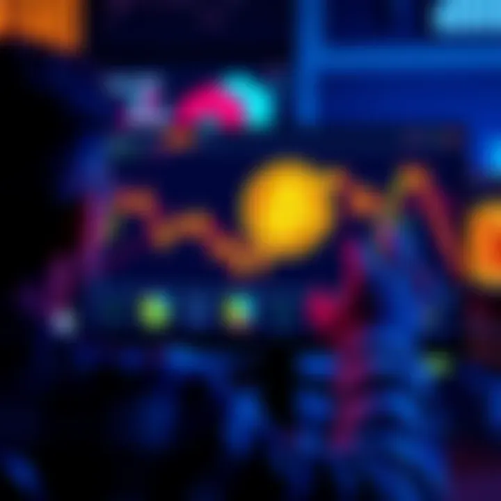 Person looking at Bitcoin price chart on a computer screen, considering investment options