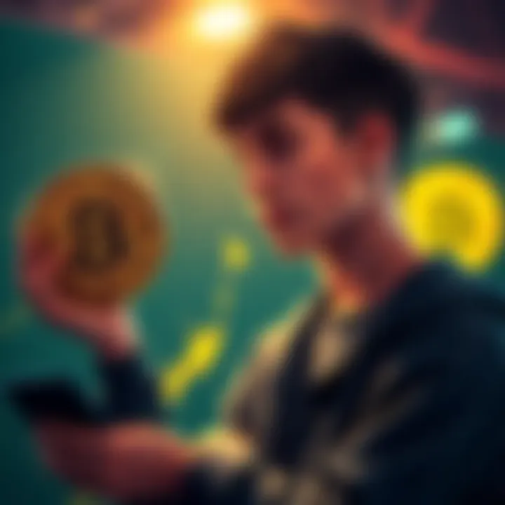 A young New Zealander pondering investment strategies in Bitcoin and cryptocurrency