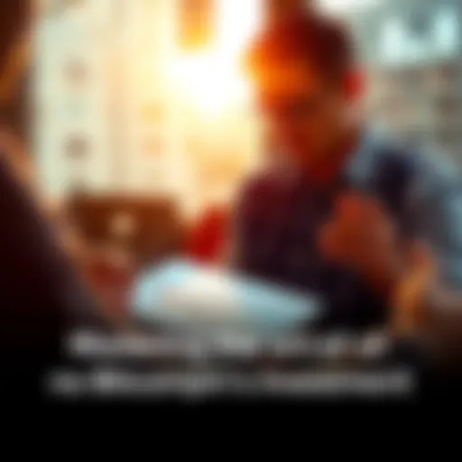 A person reviewing Bitcoin investment strategies and graphs on a laptop