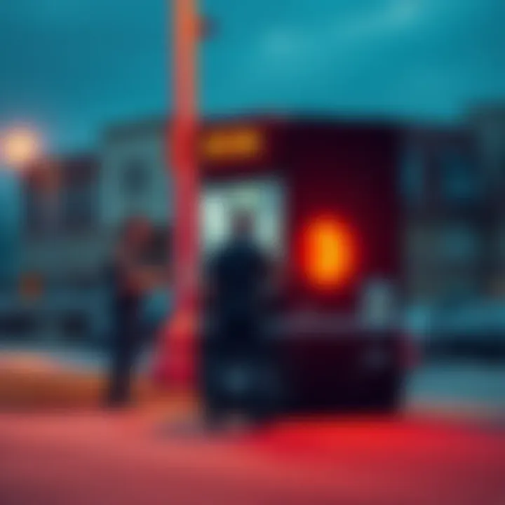 Jasper County deputies taking money from a bitcoin kiosk after a scam incident