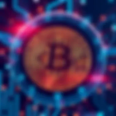 A visual representation of Bitcoin's 21 million limit, featuring the Bitcoin symbol surrounded by digital security elements, illustrating the concept of protection and integrity in cryptocurrency tran...