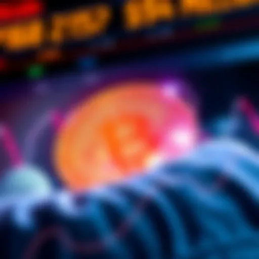 A visual representation of a trader placing a large bet on Bitcoin, symbolizing confidence in rising prices.