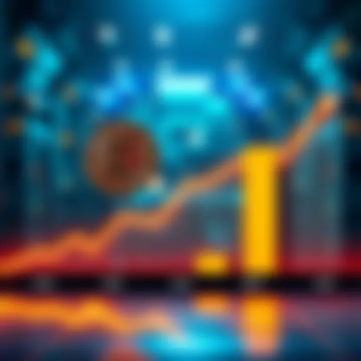 A graph showing Bitcoin mining costs increasing over time, with a focus on a significant rise towards $1 million by 2040.