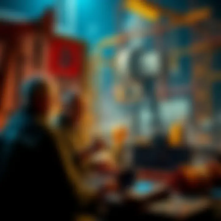 Experts discussing the connection between Bitcoin mining and oil production on a podcast.