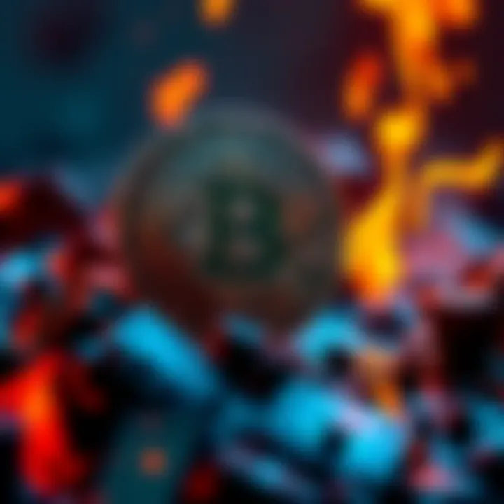 Bitcoin and oil prices influenced by conflict A visual representation of Bitcoin rising alongside oil prices amidst geopolitical tensions in Iran