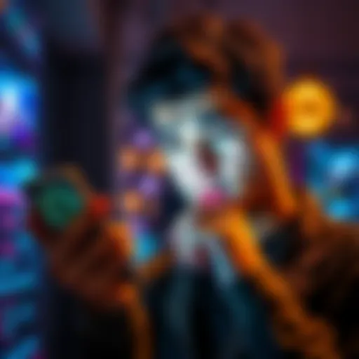 A person looking at a smartphone screen displaying cryptocurrency transactions, with a confused expression.