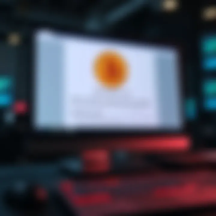 A computer screen displaying a notice about a bitcoin post removal on a forum