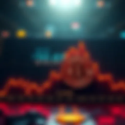 A chart showing the rise of Bitcoin's price with a notable increase towards $100,000.