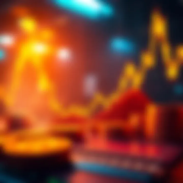 A chart showing Bitcoin prices dropping significantly, highlighting a potential investment opportunity.
