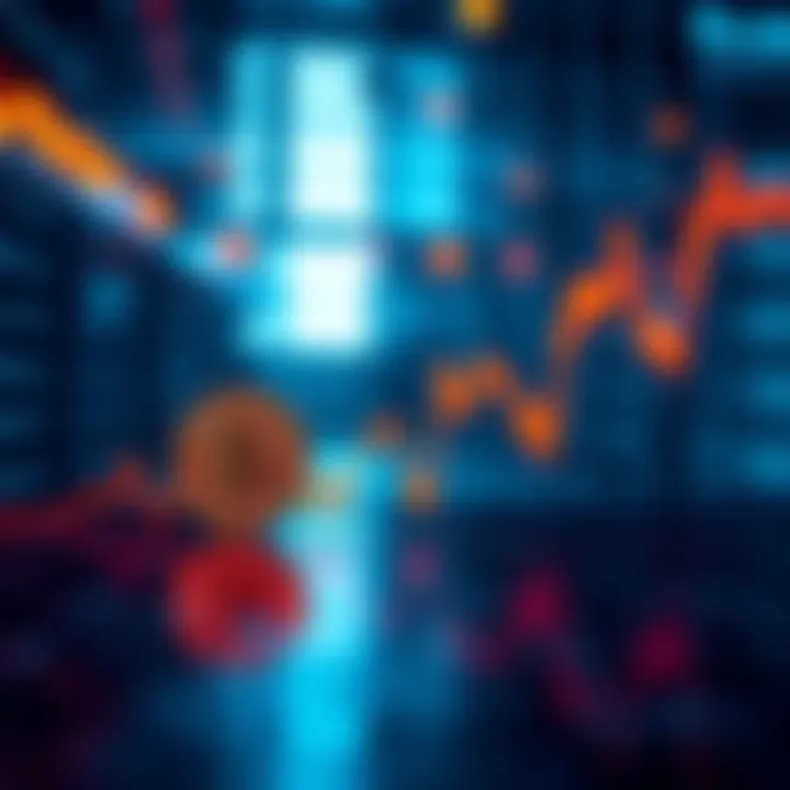 A Bitcoin price chart displaying a sharp drop, indicating potential market crash concerns