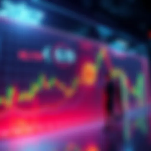 Chart showing Bitcoin price dropping, with people discussing buying points around the graph