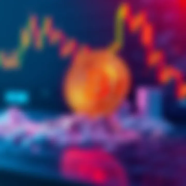 Graph showing Bitcoin falling to $63K, symbolizing the recent crypto market crash