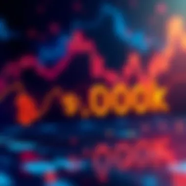 A graphic showing Bitcoin's price dropping below 80,000 with a downward trend line and dollar signs, indicating market changes.