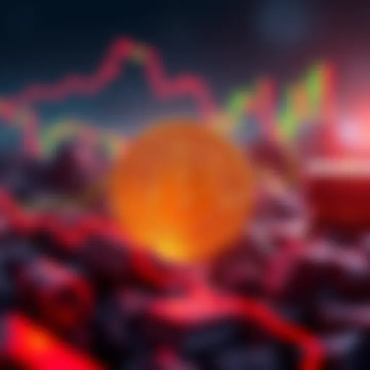 Forecast showing Bitcoin price expected to drop to $77,000 due to high liquidity