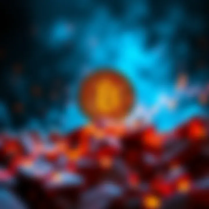 A visual representation of Bitcoin's rising price trend, showing a new price floor and upward movement on a chart.