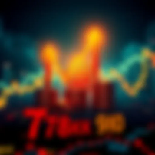 A chart showing Bitcoin's rise from 60k to 78k with upward arrows and market indicators