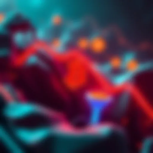 A graphic showing a downward trend with Bitcoin icons and a price tag below $30,000.