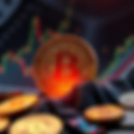 Bitcoin graphic showing price rising above 72,000 after ceasefire announcement with Iran