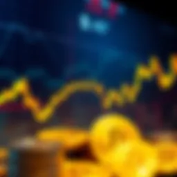 Graph showing rising Bitcoin prices and closed long positions with profits