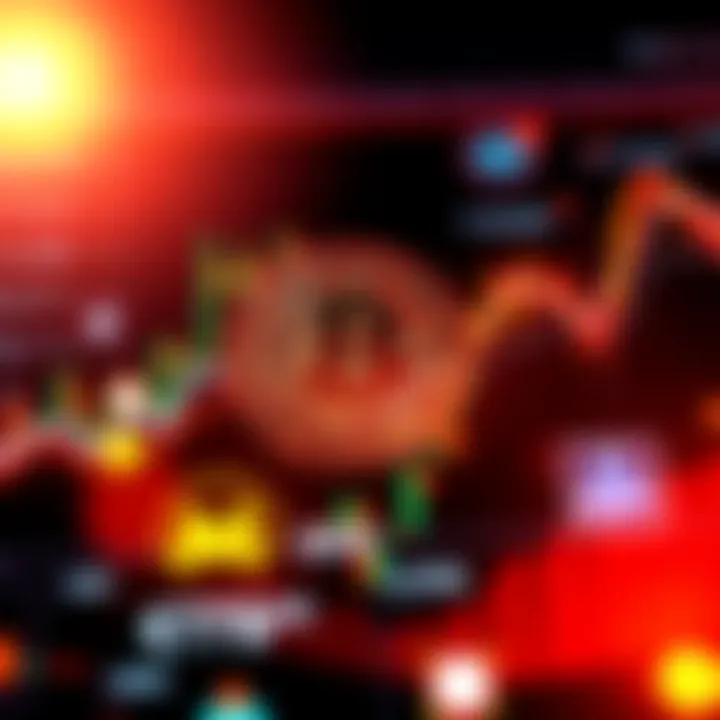 Graphic showing Bitcoin symbol with a rising trendline reaching $750K by 2030, surrounded by tech icons and financial charts