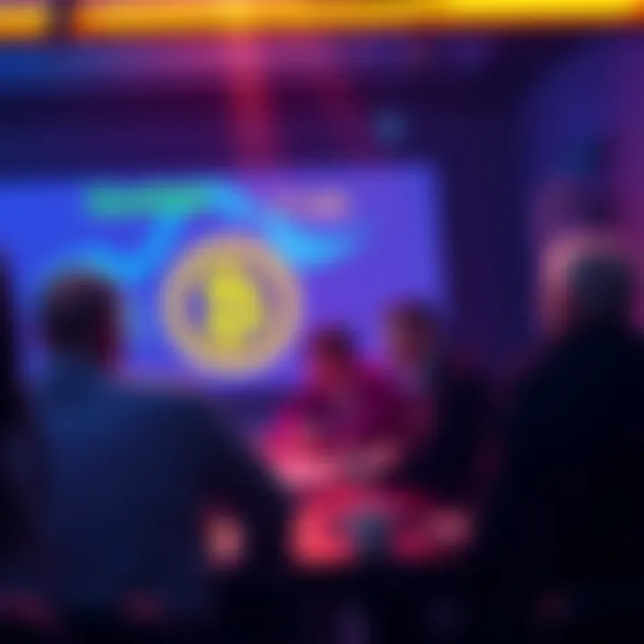 People discussing Bitcoin questions during Mentor Monday