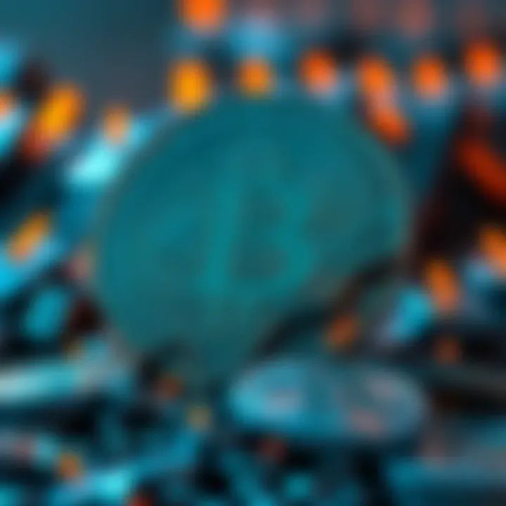 A graphic showing a large Bitcoin coin with a dollar sign, representing the sale of BTC to fund dividends.