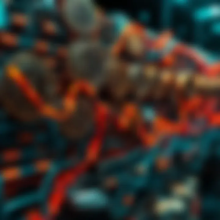 A visual representation of a Bitcoin sell wall showing selling pressure as new buyers cash out.