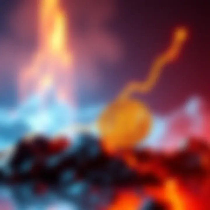 A digital representation of Bitcoin reaching a new price milestone, showing an upward trend line and the Bitcoin symbol prominently featured.