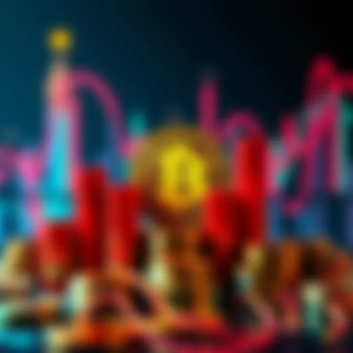 A graphic showing Bitcoin logo and bars representing growing treasury holdings of companies like Strategy