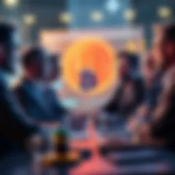 Group of experts discussing Bitcoin's market value and its potential