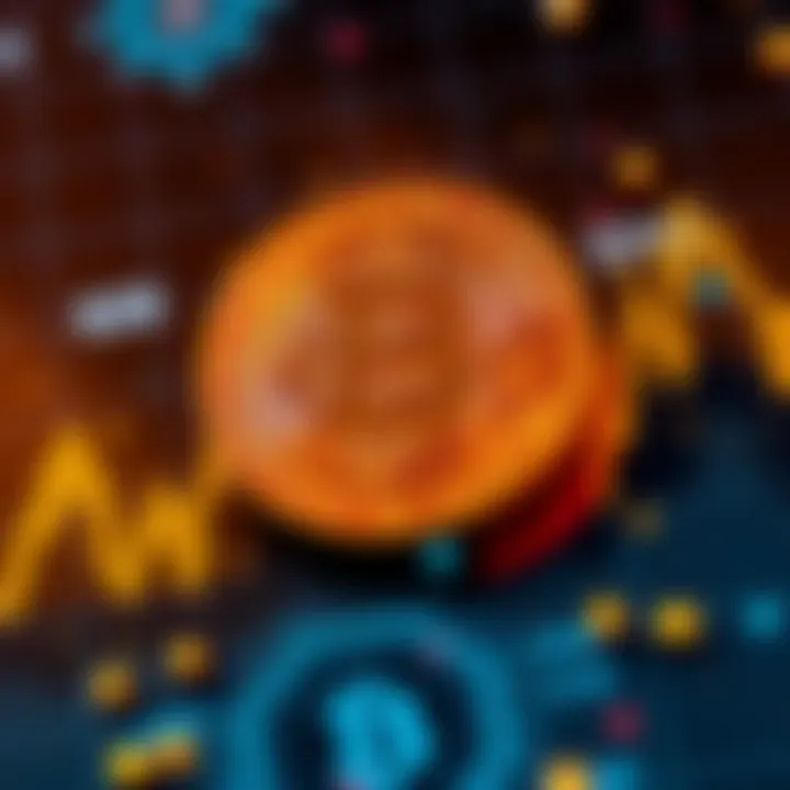 Visual representation of Bitcoin rising past $81,000 with graphs and digital currency symbols