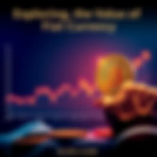 A graph showing Bitcoin trends alongside traditional fiat currencies like the US dollar, with a concerned father discussing financial stability.