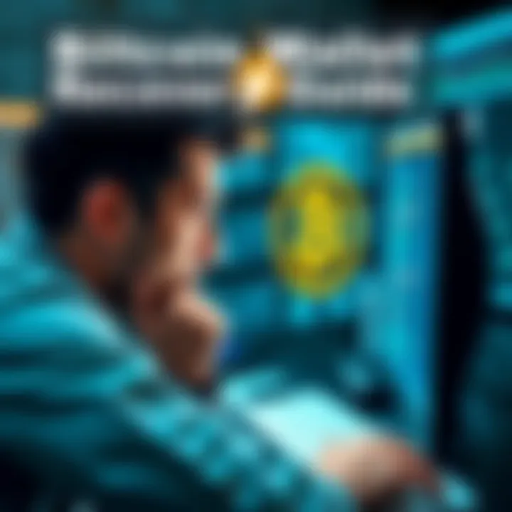 A person looking at their computer screen, frustrated while trying to recover a Bitcoin wallet with a 12-word seed phrase and password.