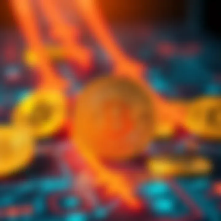 Bitcoin Wallets Reactivated Graphic showing Bitcoin coins and digital wallets with arrows indicating movement, representing the reactivation of old wallets.